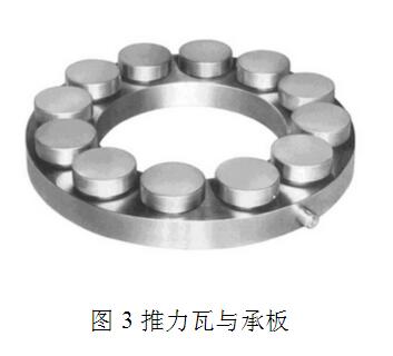 上海電機廠(chǎng)立式電機推力瓦與承板